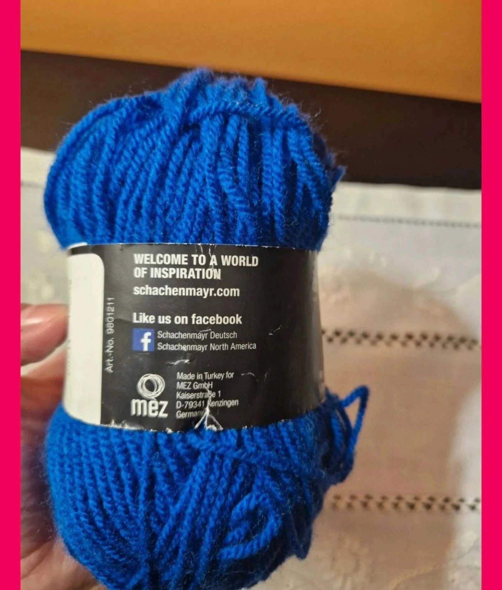 Fio Schachenmayr Bravo Originals Azul Royal 50g | Fil Schachenmayr Bravo Originals – photo 4